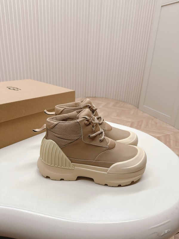 2024 Women UGG beige mesh leather Hiking Boot MJ00320