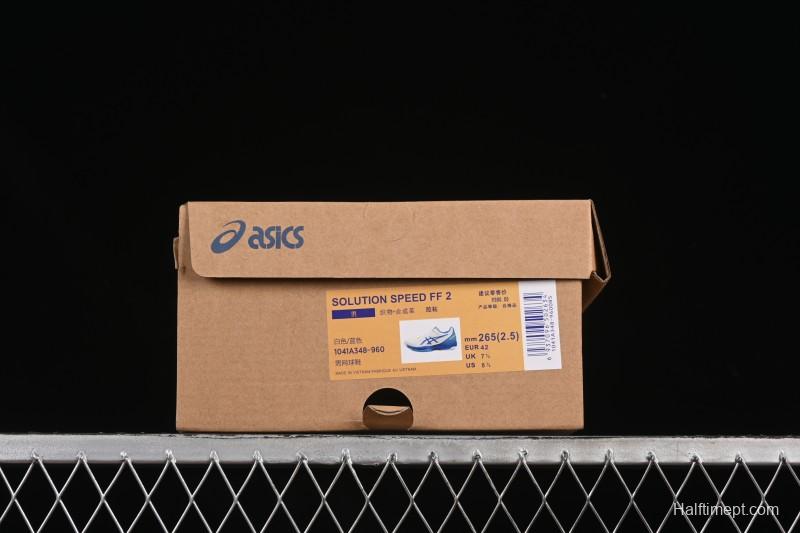 Asics Solution Speed FF 2 Retro Breathable Cushioned Casual Running Shoes - 1041A348-960