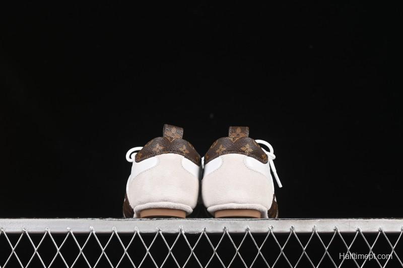 Louis Vuitton Sneakerina Round-Toe Lace-Up Ballet Style Flat Training Shoes - N.F6