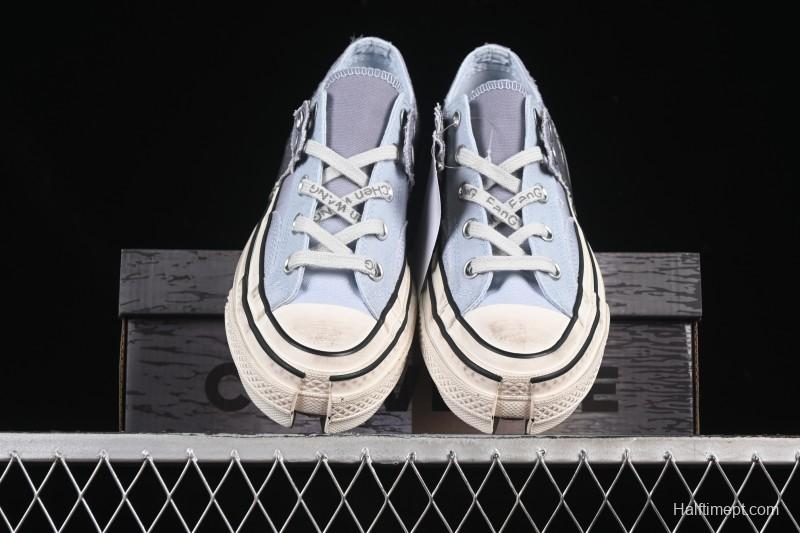 Converse Chuck 70 Low Feng Chen Wang Collaboration Deconstructed Canvas Sneakers - A15742C