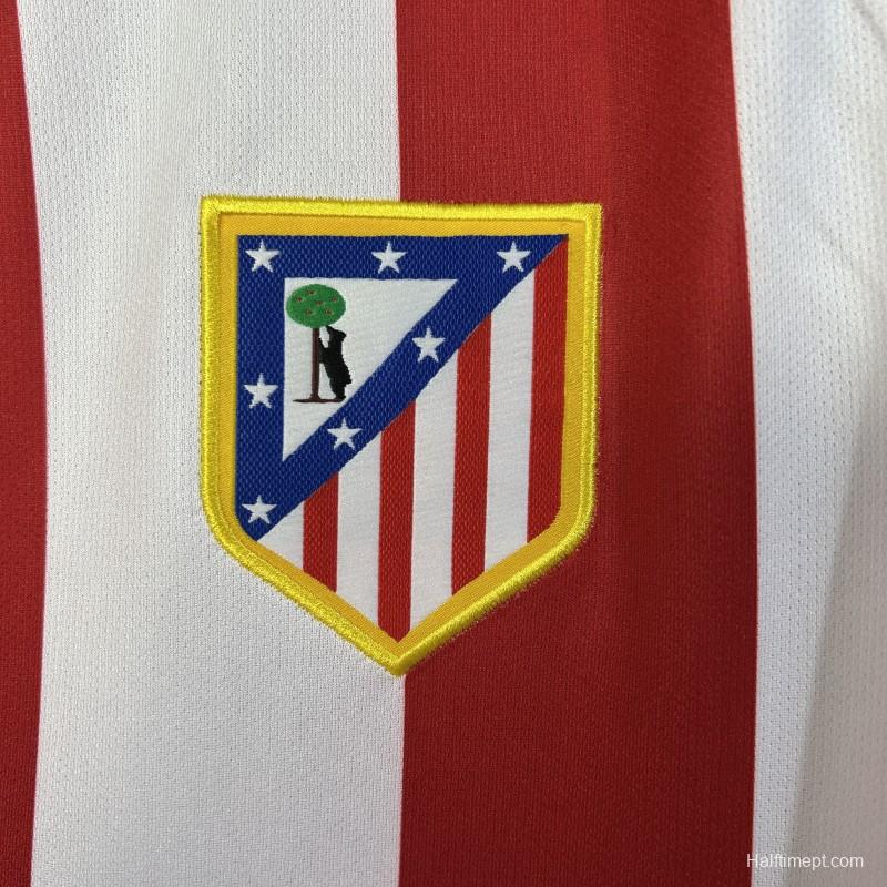 16/17 Retro Atletico Madrid Home Jersey