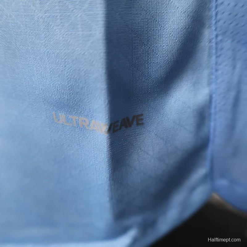 Player Version 25/26 Manchester City Home Long Sleeve Jersey