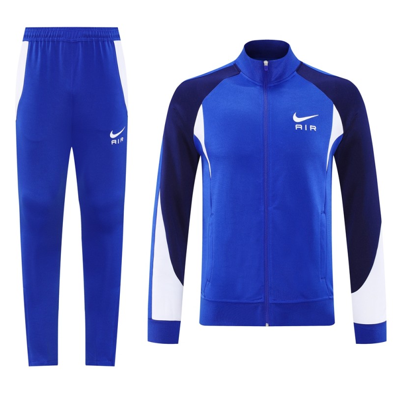 2025 NIKE Blue/Navy Full Zipper Jacket + Long Pants