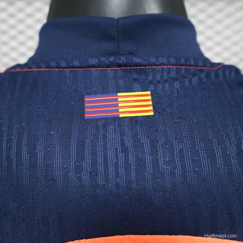 Player Version 25/26 Barcelona Third  Orange Jersey