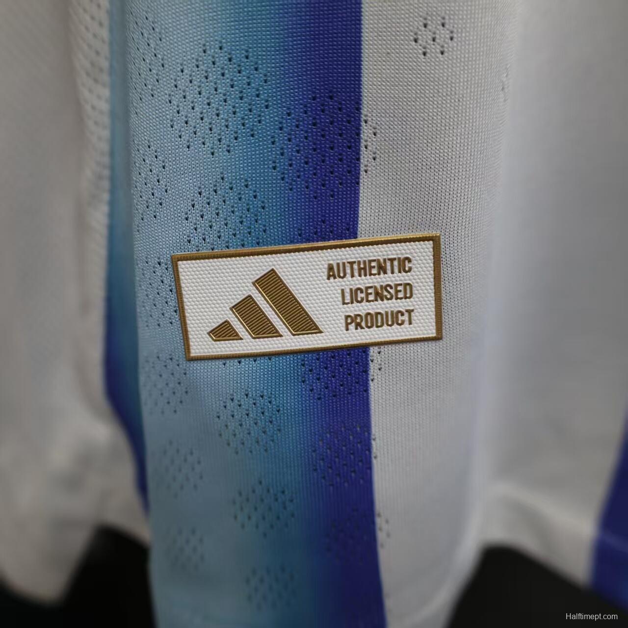 Player Version 2025 Argentina Home Jersey