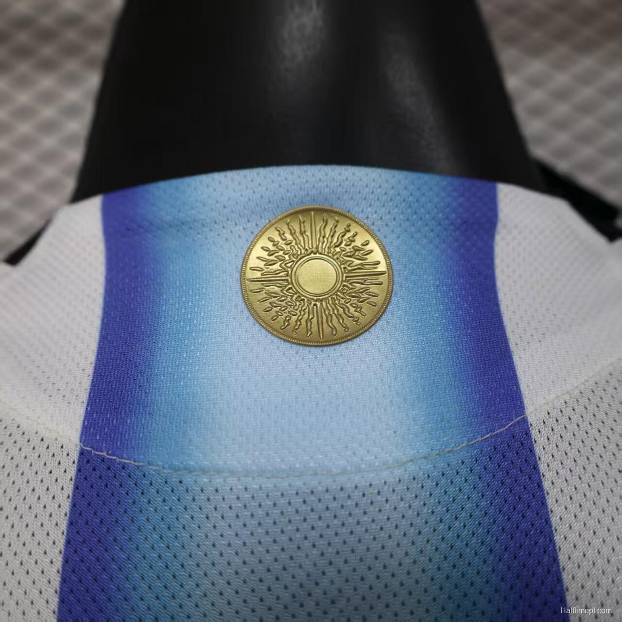 Player Version 2025 Argentina Home Jersey