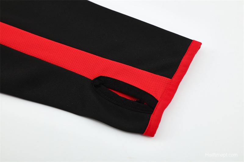 Retro 05/06 AC Milan Black Half Zipper Jacket