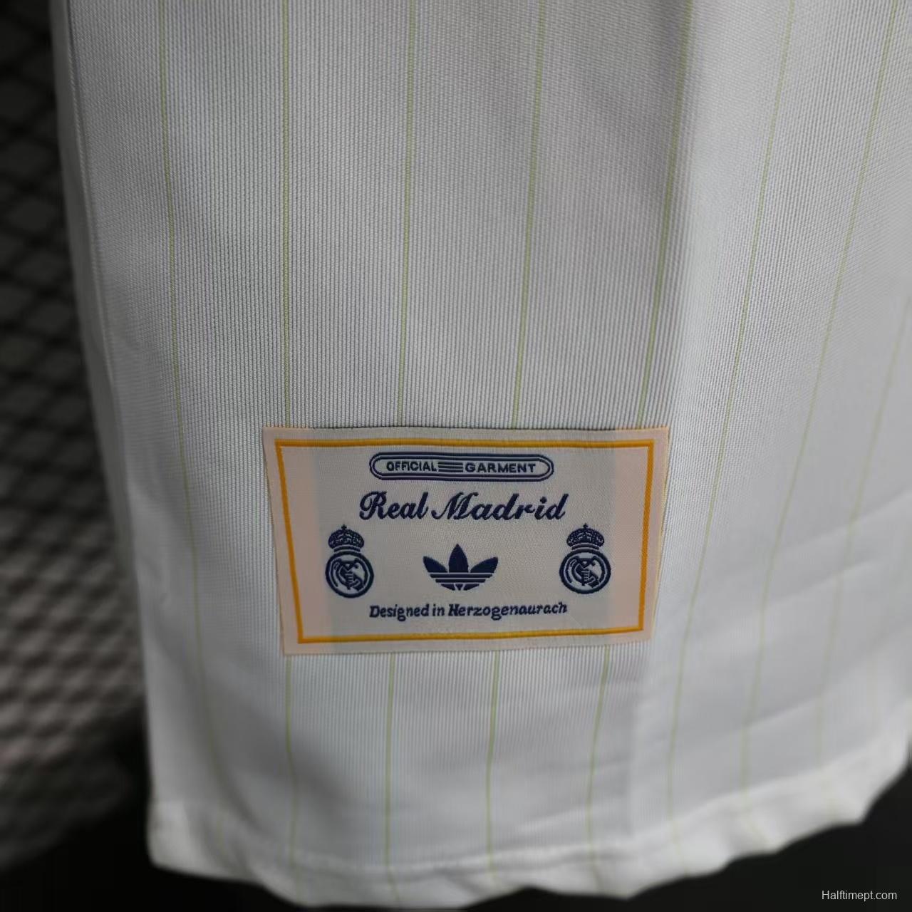 Player Version 25/26 Real Madrid White Casual Jersey