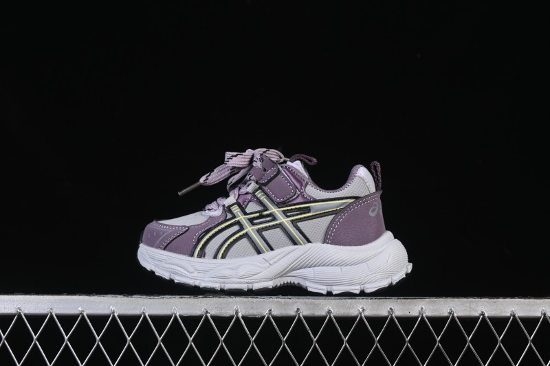 Asics Kids Non-Slip Durable Casual Shoes Purple - J.C3