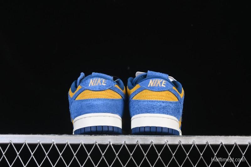 Nike Dunk Low Panda Blue Orange Low-Top Casual Skate Shoes - IH7648-700