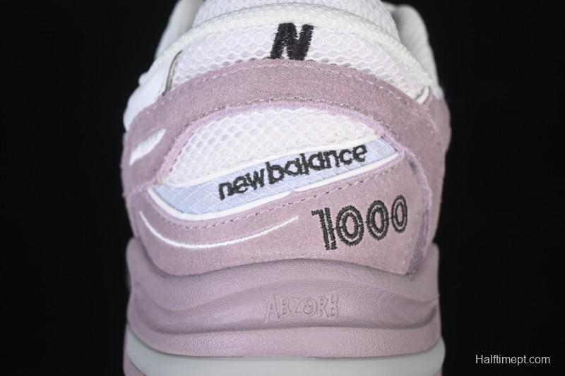 New Balance 1000 Series Retro Dad Style Low-Top Casual Running Shoes - M1000PSY