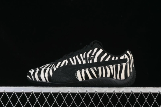 Puma Speedcat Zebra Low-Top Lifestyle Casual Shoes - 403356-01
