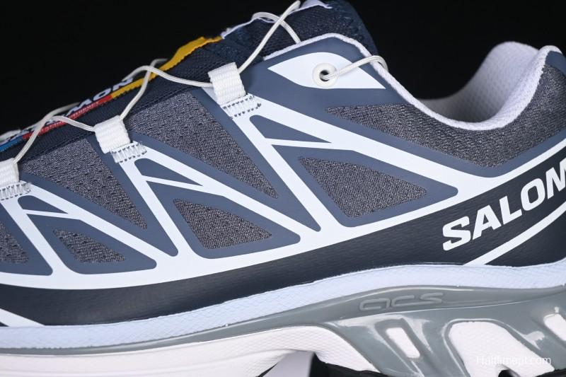 Salomon XT-6 High-Tech Outdoor Trail Running Shoes - 478640-26