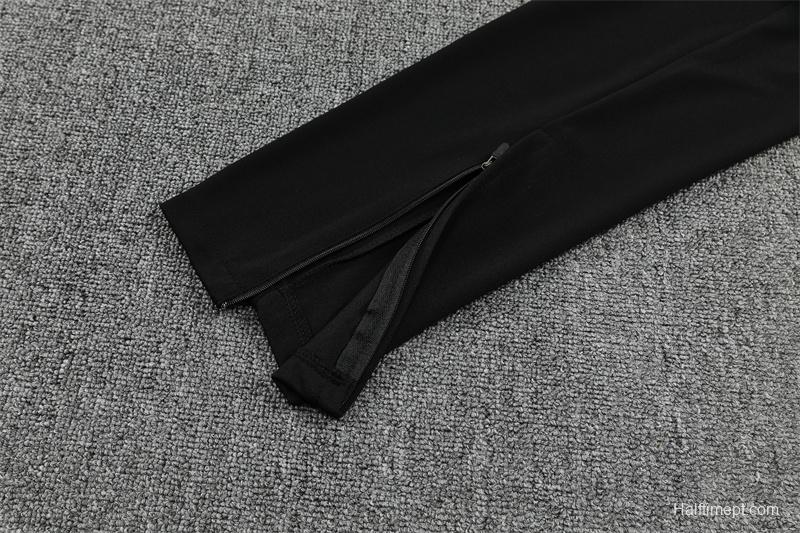 25/26 AC Milan Red Camouflage Half Zipper Jacket+Long Pants