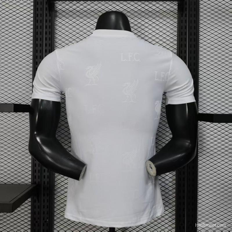 Player Version 25/26 Liverpool White Special Edition Jersey