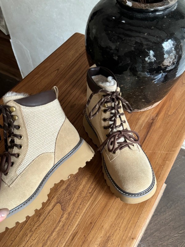 Agoge Autumn Winter New British Style Ankle Boots Martin Boots - KFY00
