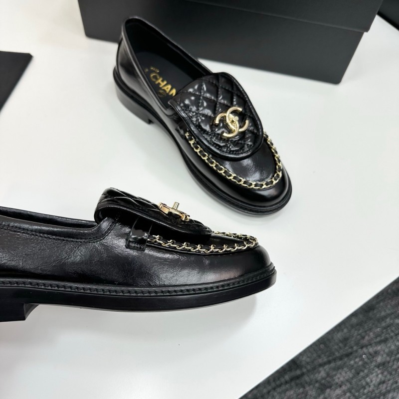 Chanel 2025 SS Classic Flap Chain Double C Loafers - LY00320