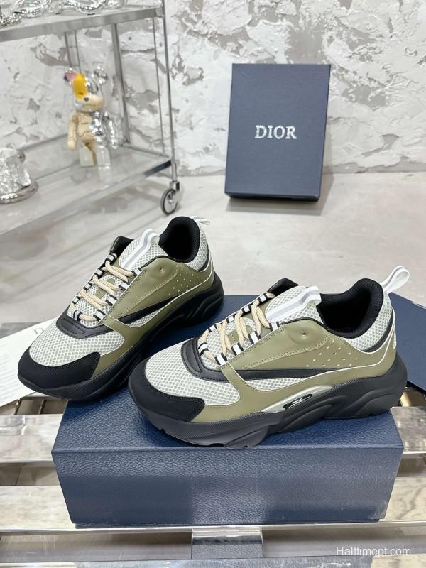 Dior B22 Series Classic Mesh Casual Sneakers Dad Shoes - LY00340