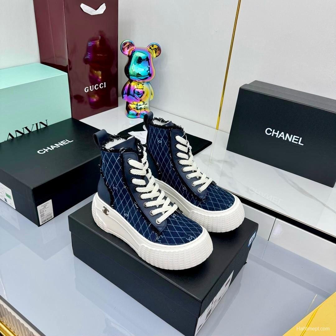 Chanel 2025/SS Short Boots Essential Autumn Winter Item - LY00380