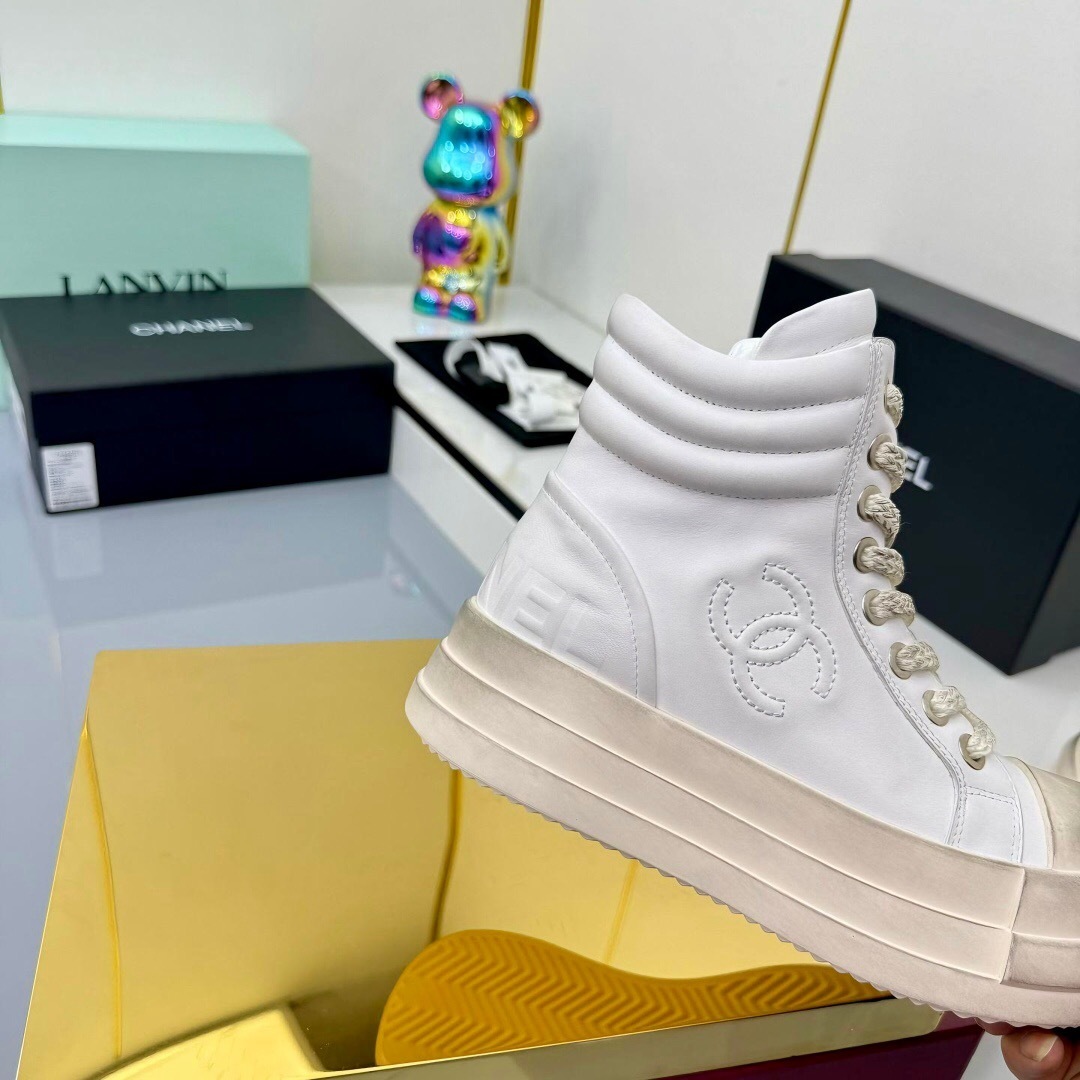 Chanel 2025 SS Short Boots Essential Autumn Winter Heavy Duty Style - LY00400