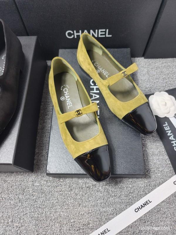 Chanel Classic Slingback Bow Flats - LY00290