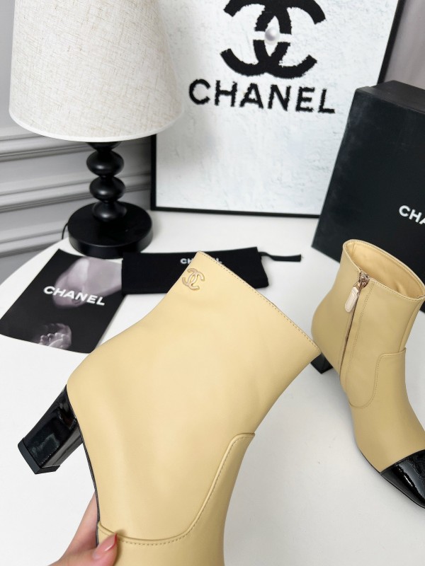 Chanel 2025/SS Double C High Heel Fashion Boots - LY00370/LY00400