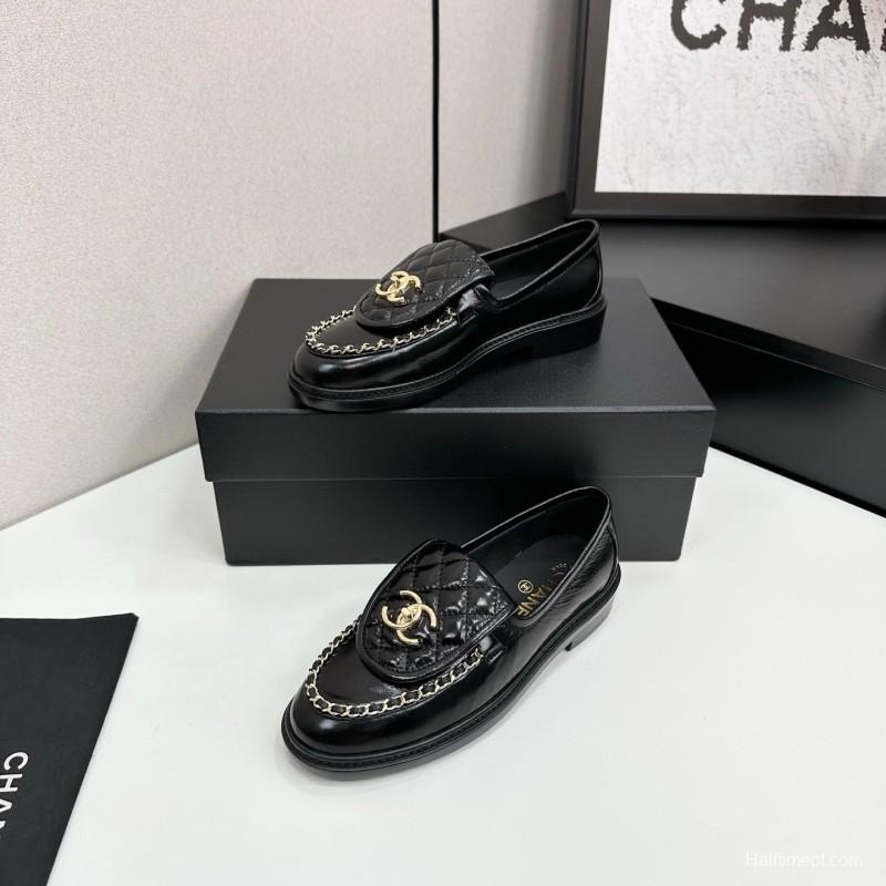 Chanel 2025 SS Classic Flap Chain Double C Loafers - LY00320