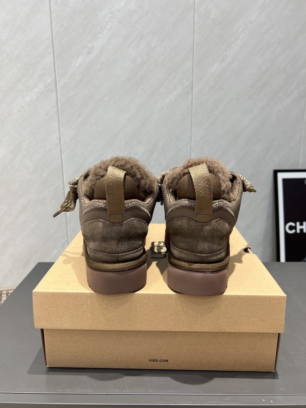 UGG Platform Loafers Series Round Toe Platform Casual Shoes - MJ00270