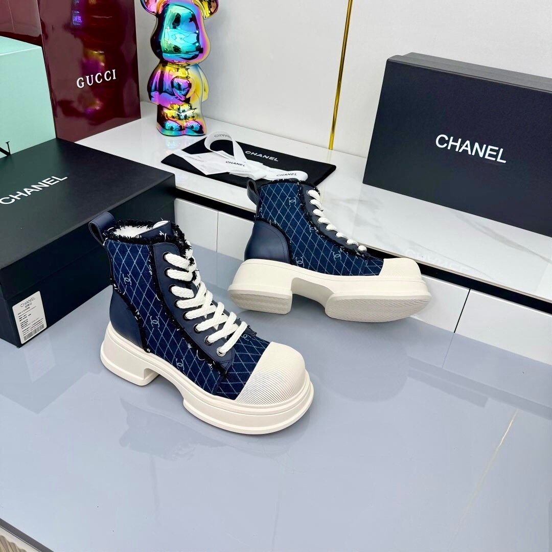 Chanel 2025/SS Short Boots Essential Autumn Winter Fashion Item - LY00380