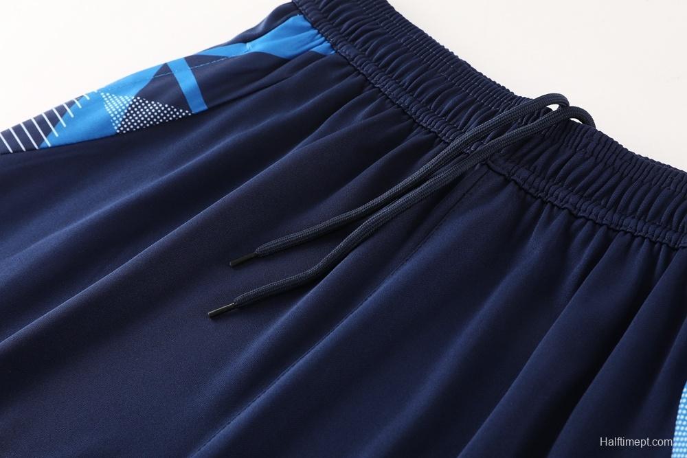 2025 Italy Royal Blue Short Sleeve+Soccer Shorts