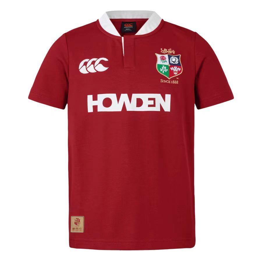 2026 British & Irish Lions Red with White Trim Jersey