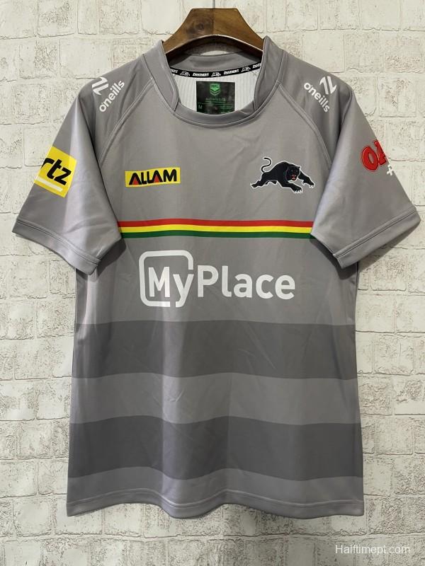 25/26 Hull FC Grey with Rainbow Hoops Heritage Jersey