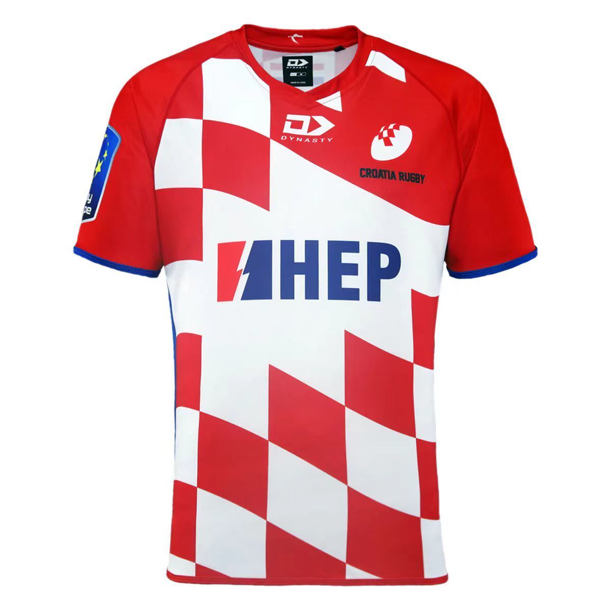 2026 Croatia Red and White Checkerboard Pattern Jersey