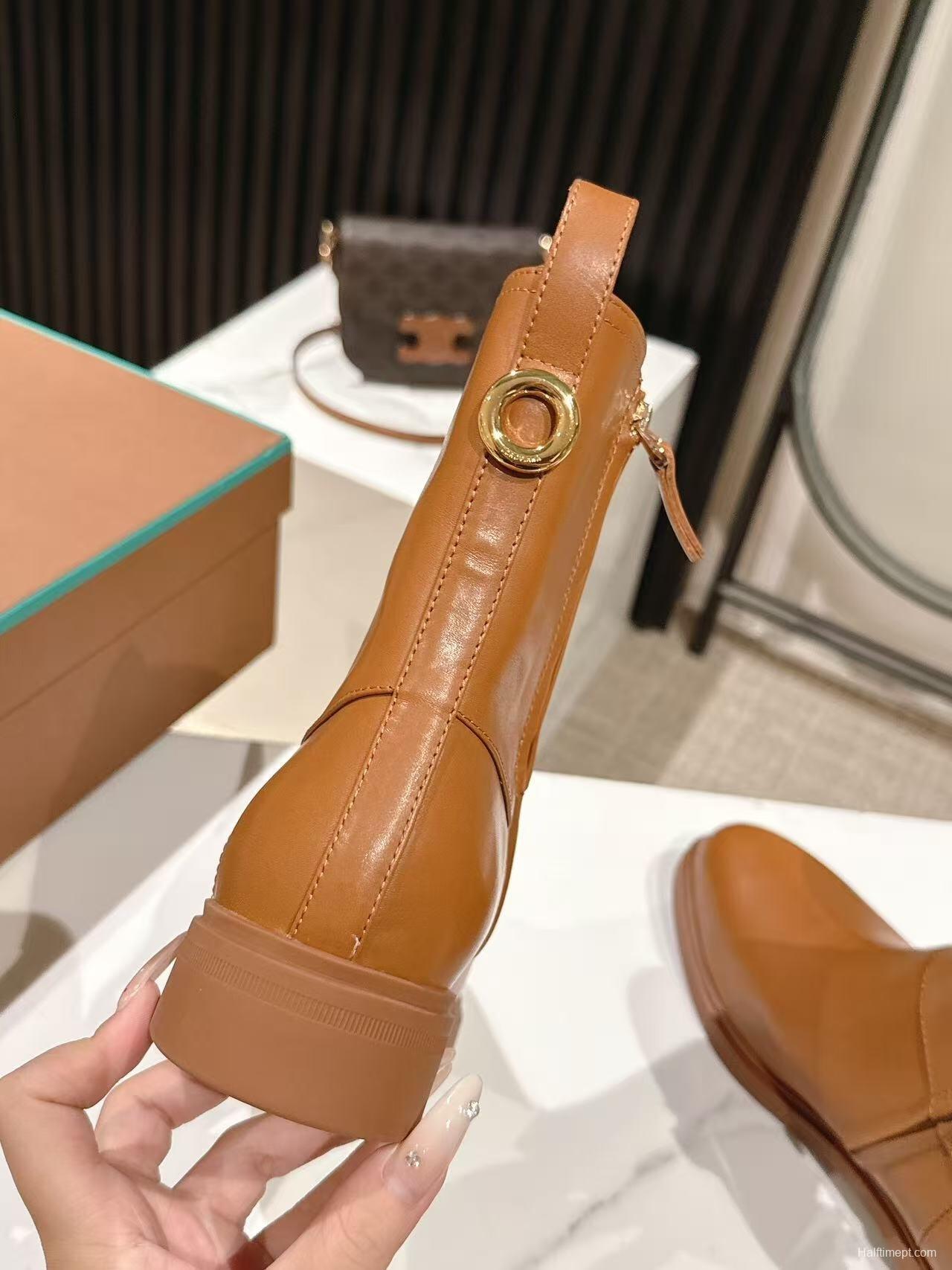 Loro Piana Autumn Winter 2025 SS Old Money Style Ankle Boots - LY00370/LY00410