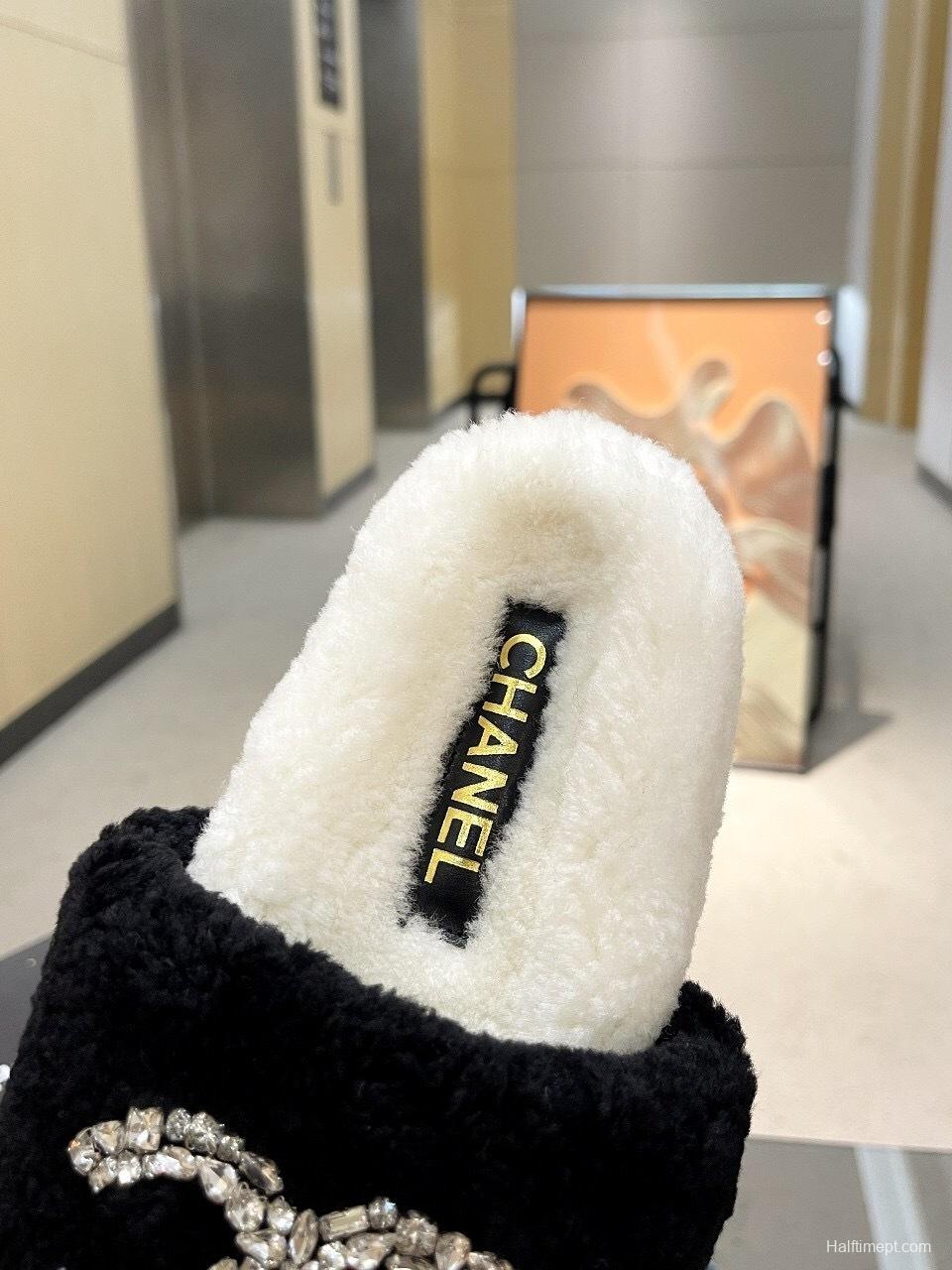 Chanel 2025 SS New Wool Slippers Soft Fine Wool - LY00280