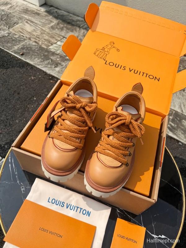 Louis Vuitton REMIX Lace-Up Derby Hiking Shoes - LY00340