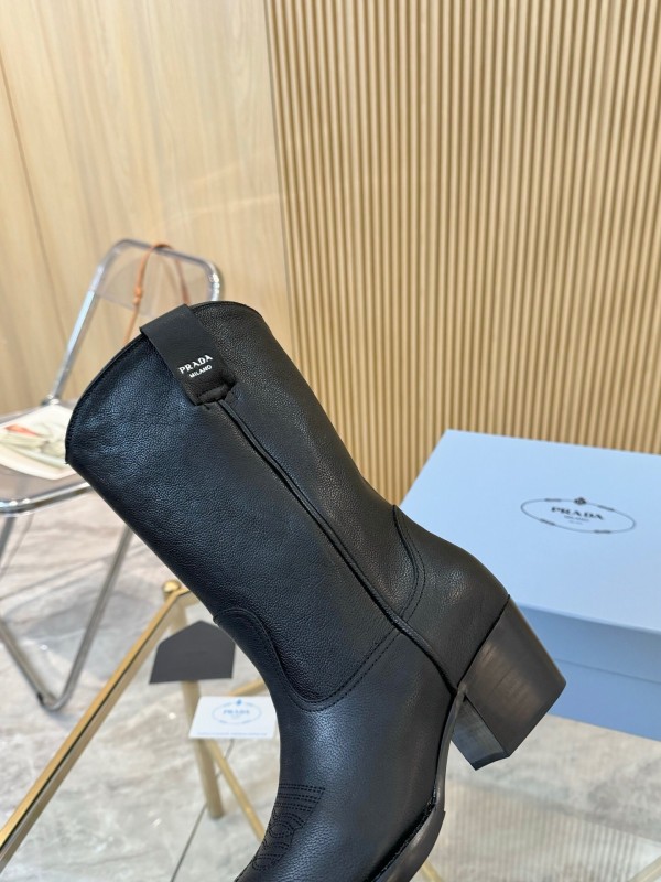 Prada Classic Pointed Boots 2025 SS - LY00370/LY00440