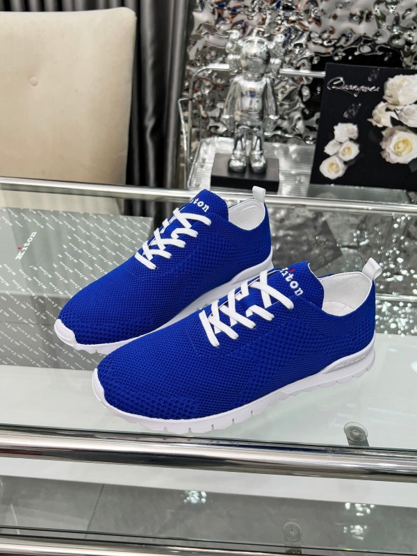 Kiton Four Seasons Classic Casual Knit Shoes - KFY00300