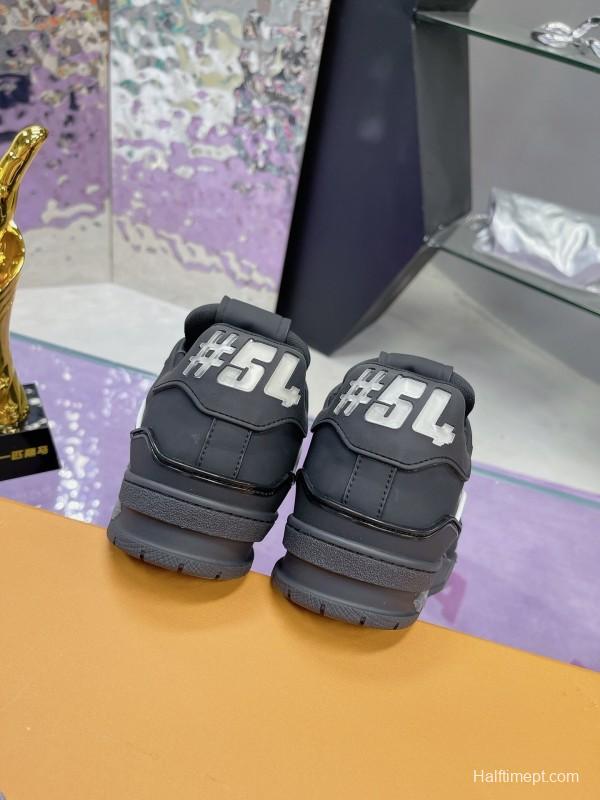 Louis Vuitton LV Trainer Maxi Sneakers with Multi-Color LED Charging Cable - AS00660