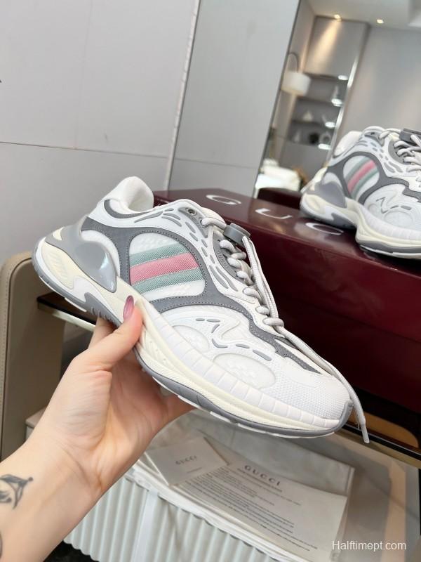 Gucci 2025 SS Collection 2.0 Sneakers with Retro-Futuristic Design - LY00460