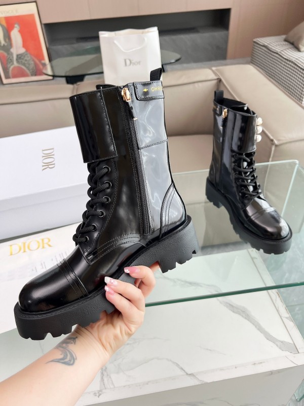 Dior 2025/SS Autumn Winter Studded Boots - AS00370