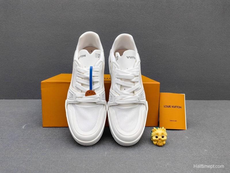 Lv Tarine Retro Basketball-Inspired Trainers - AS00400