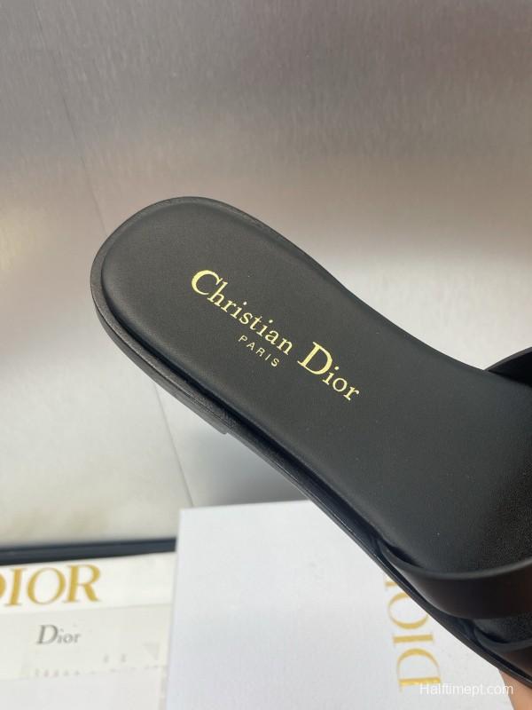 Dior D-Club Jelly Color Hollow Layered Cross-Strap Women Sandals - KFY00280