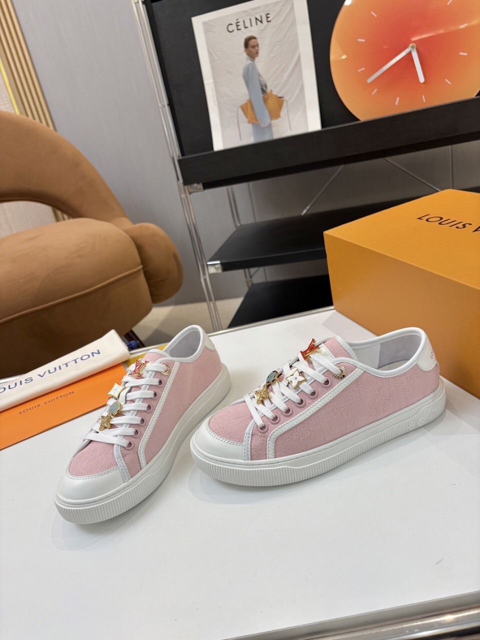 Louis Vuitton Lagoon Series Monogram Denim Sneakers - AS00300