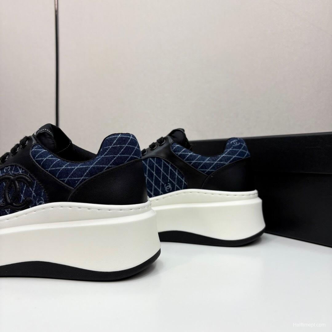 Chanel 2025 SS Panda Casual Sneakers - LY00340