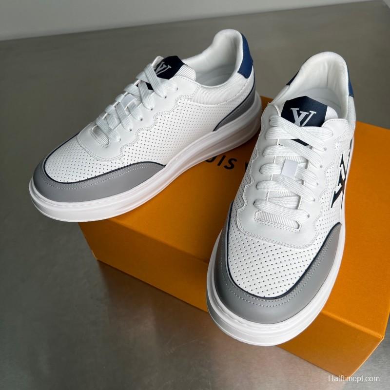 Lv Beverly Hills Low-Top Fashion Sneakers Men's Shoes - YC