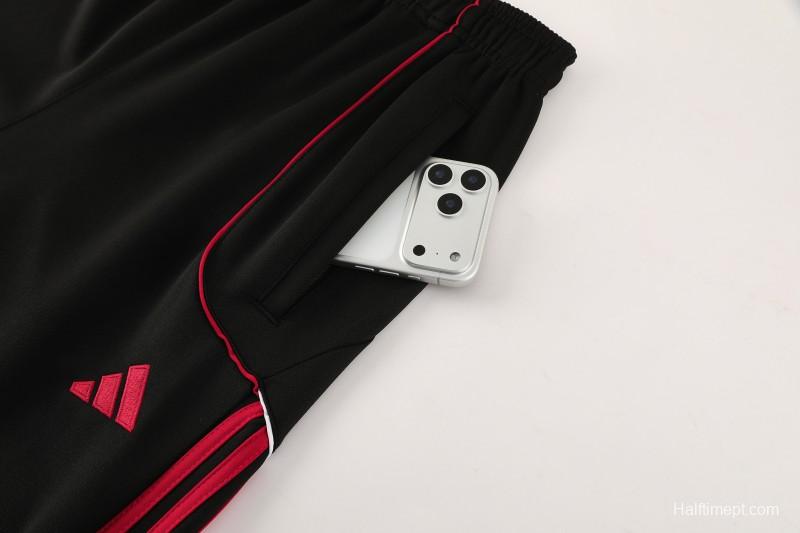 25/26 Liverpool FC Black  Full zipper Jacket Tracksuit+ long pants