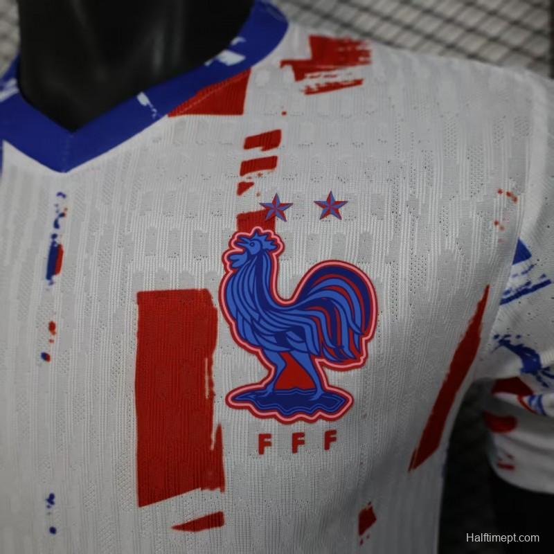 2026 Player Version France White with Blue and Red Brushstrokes
Special Edition Jersey