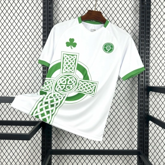 2025/26 Retro Ireland Celtic Cross False9 Jersey