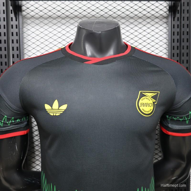 Player Version 2026 Jamaica Dark Grey Reggae Music Culture Special Edition Jersey